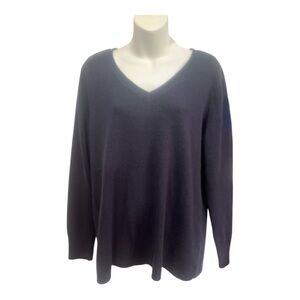 Croft & Barrow sweater Navy blue size large